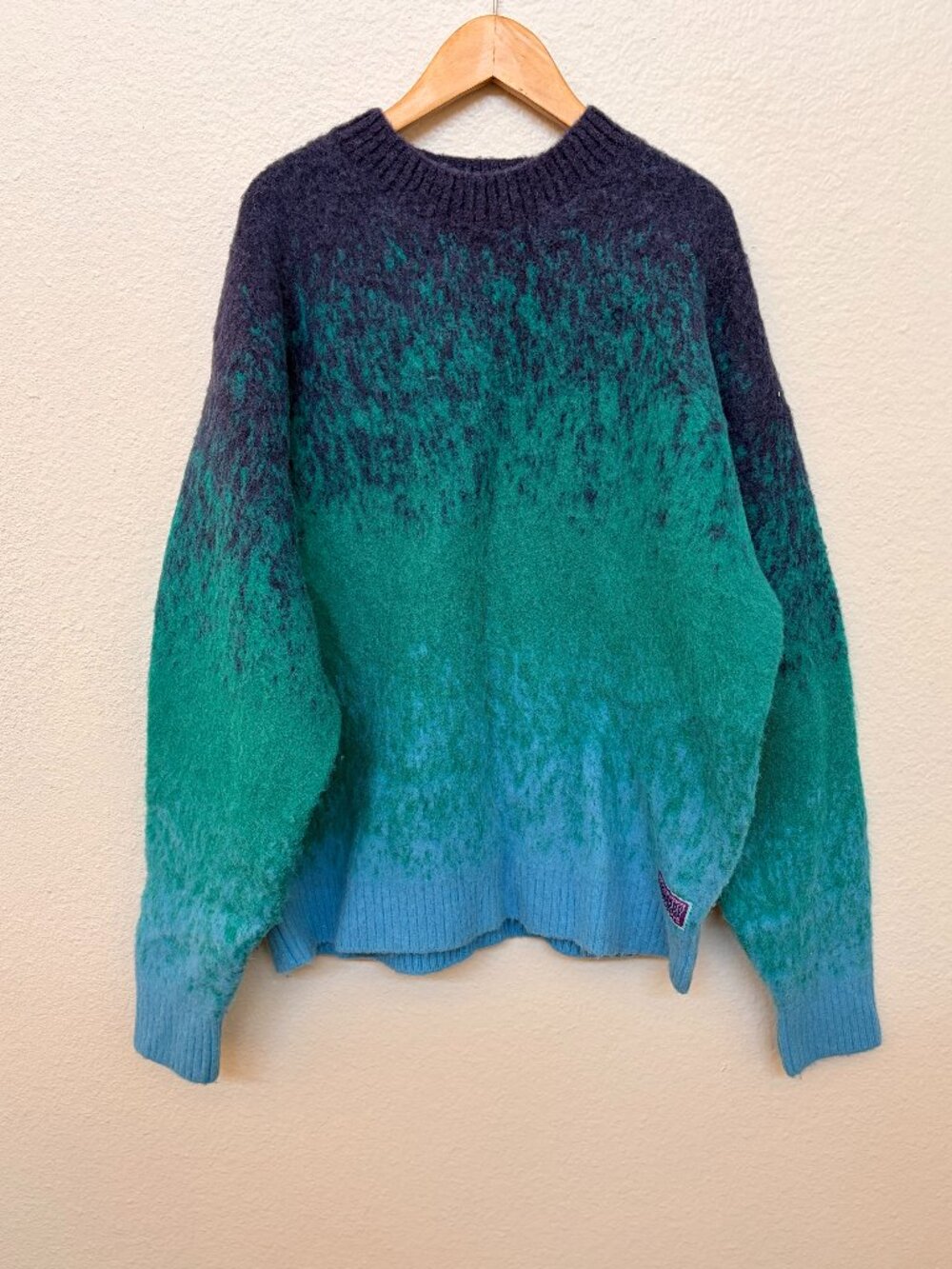 NWOT Madhappy Fuzzyknits Llama Yin/Yang Sweater XL